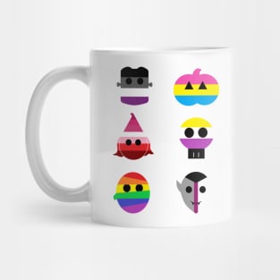 LGBTQ Pride: Halloween Friends Mug